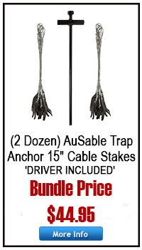 Beaver Snares (DOZEN), Wildlife Control Supplies