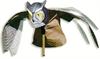 visual bird scaring devices